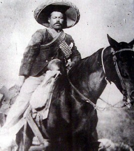 Fig. 1: Pancho Villa til hest.
