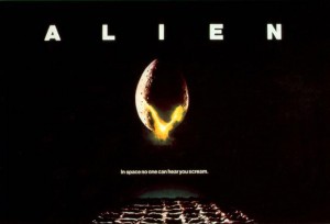 Fig. 1: The tagline for Alien (1979) reads like a headline for Alfonso Cuarón’s modern-day sound spectacle Gravity (2013).