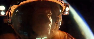 Fig.1. Et stillbillede er kun en ringe erstatning for den visuelle magi i Gravity.