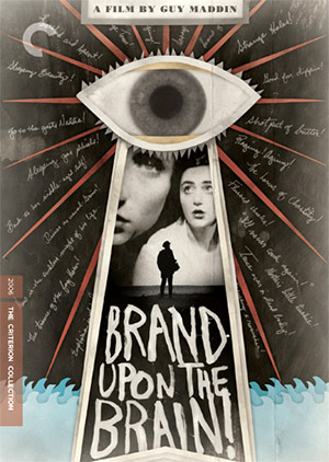 Fig. 1: Det prestigefyldte label The Criterion Collection, der primært udgiver artfilm af filmskabere som Resnais, Naruse, Fellini, Kieślowski og Kar-wai, har også fået øjnene op for Maddin og sendte i 2008 en lækker dvd-udgivelse af hovedværket Brand Upon the Brain! ud med bl.a. alternative voice-overs af Guy Maddin, Eli “The Ugly” Wallach og henrivende Isabella Rossellini som ekstramateriale.