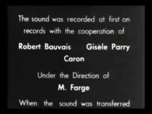 Fig. 5: Et af mange fejlæstetiske statements i Jean Isidore Isous eksperimentelle og grimme film Traité de bave et d’éternité (1951).