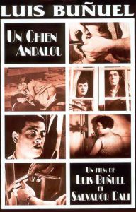 Fig. 13: Der er ingen andalusisk hund i Luis Buñuel og Salvador Dalís nu klassiske film – hvad man ellers skulle tro ud fra filmens titel.