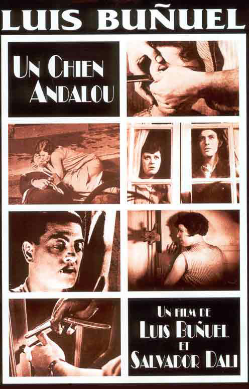 Fig. 13: Der er ingen andalusisk hund i Luis Buñuel og Salvador Dalís nu klassiske film – hvad man ellers skulle tro ud fra filmens titel.