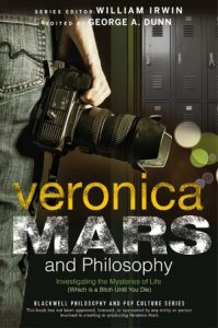 Fig. 2: Veronica Mars and Philosophy er en del af The Blackwell Philosophy and Pop Culture Series.