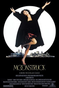 Fig. 1-3: Romantik, spænding og gys – mørket kan det hele. Fra Moonstruck, Manhunter og The Blair Witch Project.