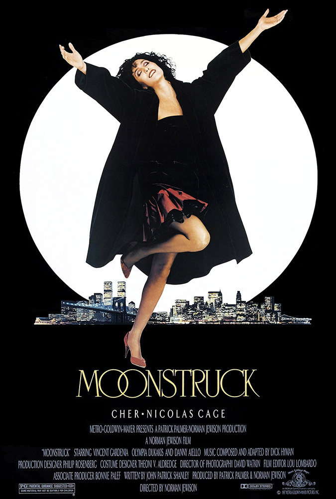 Fig. 1-3: Romantik, spænding og gys – mørket kan det hele. Fra Moonstruck, Manhunter og The Blair Witch Project.
