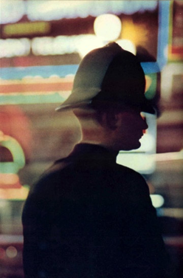 Fig. 16. Erwin Fieger, “Policeman at Piccadilly Circus.”
