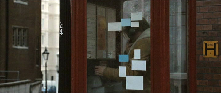 Fig. 19. Ricki Tarr telephones Oliver Lacon.