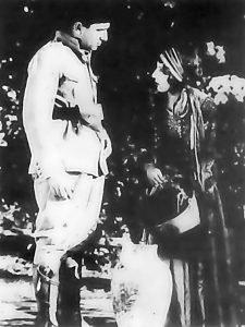 Fig. 2. Abdolhosain Sepanta og Roohangiz Saminejad i den første persiske talefilm Lor pigen instrueret af Ardeshir Irani, 1934.