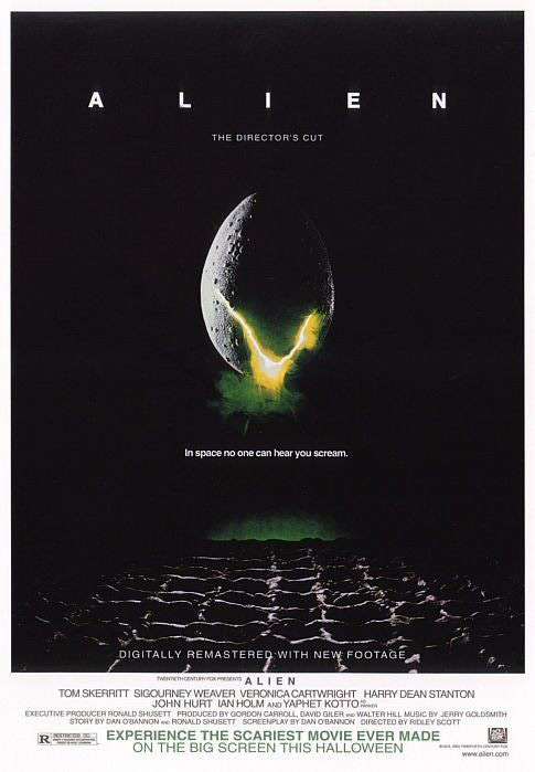Fig. 1: Plakaten til den oprindelige Alien-film fra 1979.