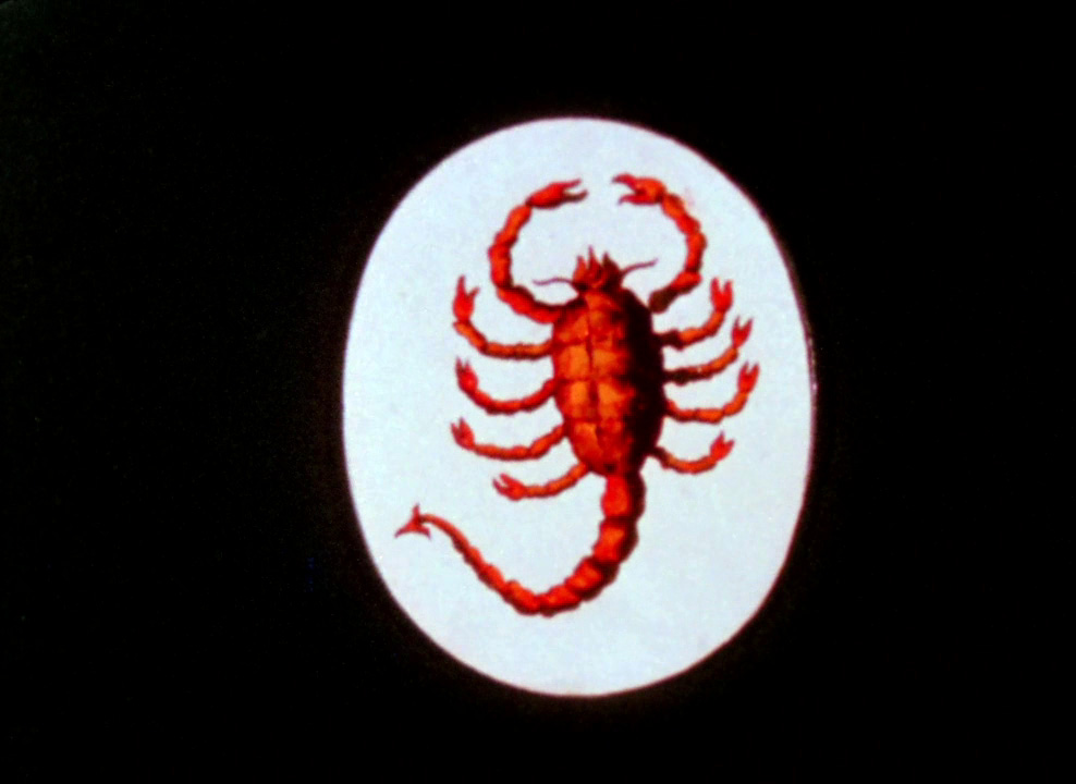 Fig. 4. Anger samstiller bikeren med et skorpionsymbol.