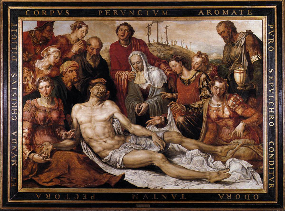 Fig. 8: Maerten van Heemskerck (1498 –1574): Lamentation of the Dead Christ.