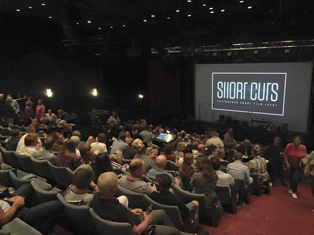 Fig. 2: Premierearrangementet kom som en konstruktiv reaktion på DFIs afskaffelse af festivalstøtten til danske kortfilm. Den debat går 16:9 tættere på i en kommende artikel. Foto: Anne Uhrenholdt Kjeldsen.