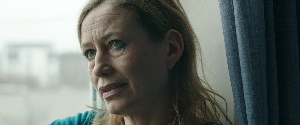 Fig. 8: Sarah Boberg evner at fortælle meget med få ansigtsbevægelser.