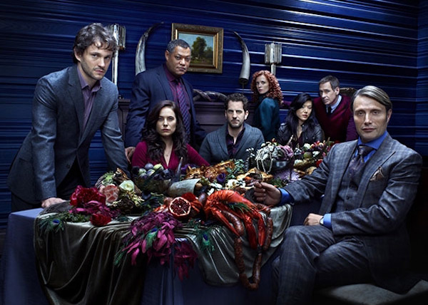 Fig. 7: The table is set and dinner is ready. In the show’s promotional posters like this one it’s easy to see the prominent role that food plays.