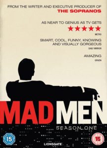 Fig. 2: Dvd-coveret til Mad Men (AMC, 2007-2014).