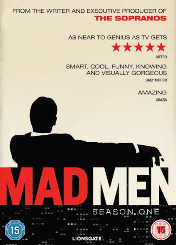 Fig. 2: Dvd-coveret til Mad Men (AMC, 2007-2014).