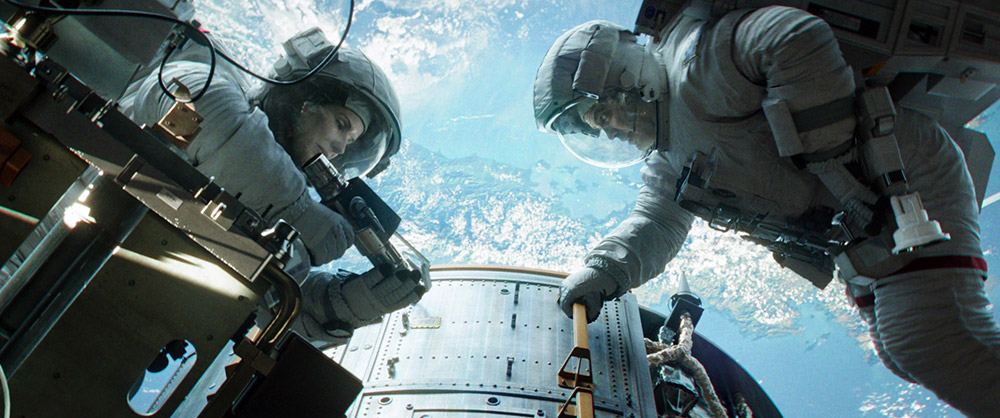 Fig. 10. The lack of cuts during the first 17 minutes of Gravity lets you get used to the 3D effect as you do not have to constantly readjust to a new perspective.