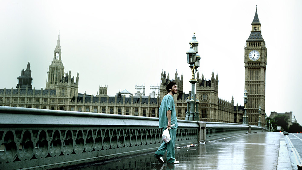 Fig. 1: The zombie genre is popular these days, and it is regularly being revitalised. 28 Days Later (2002) is one example of a modern zombie film.