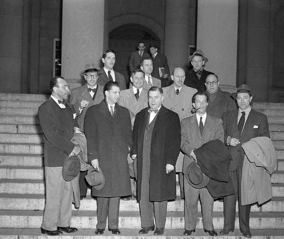 Fig. 4: The Hollywood Ten.