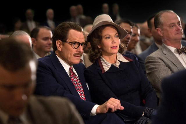 Fig. 8: Bryan Cranston og Diane Lane som Dalton og Cleo Trumbo.