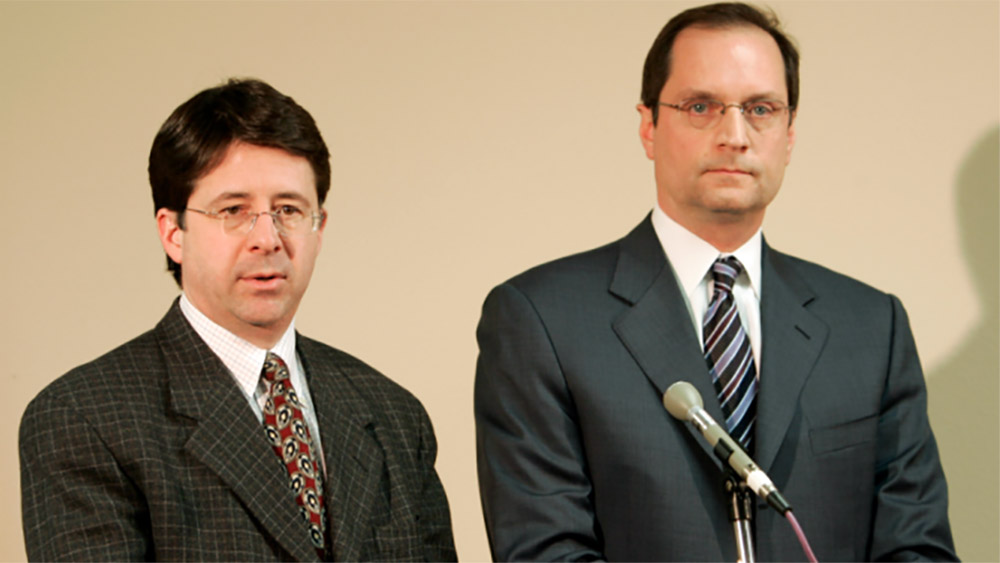 Fig. 8: Forsvarsadvokaterne Dean Strang og Jerome Buting fremstår intelligente, velovervejede og ikke mindst ukueligt indignerede over de, ifølge dem, tynde anklager mod Steven Avery og Brendan Dassey.
