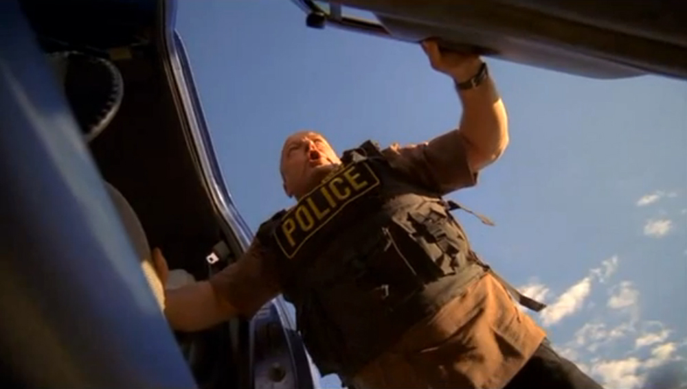 Fig. 2: Hank experiences a sort of shell-shock, which is neatly illustrated in the use of handheld camera and subjective sound.