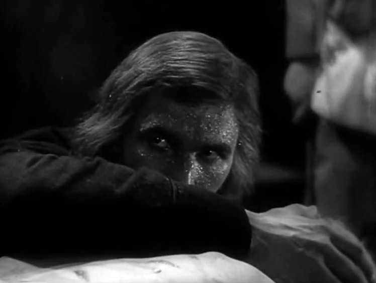 Fig. 3: Jánošík (dir. Martin Frič, 1935). Frič’s debt to the experimental wing of Czech film is clearly visible in these two shots, where Jánošík (fig. 3) reacts to the death of his father...