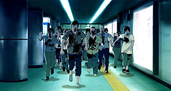 Fig. 4: Et billede af zombierne fra Seoul Station (2016), der er instruktør Yeon Sang-Hos prequel til zombieuniverset i Train to Busan.