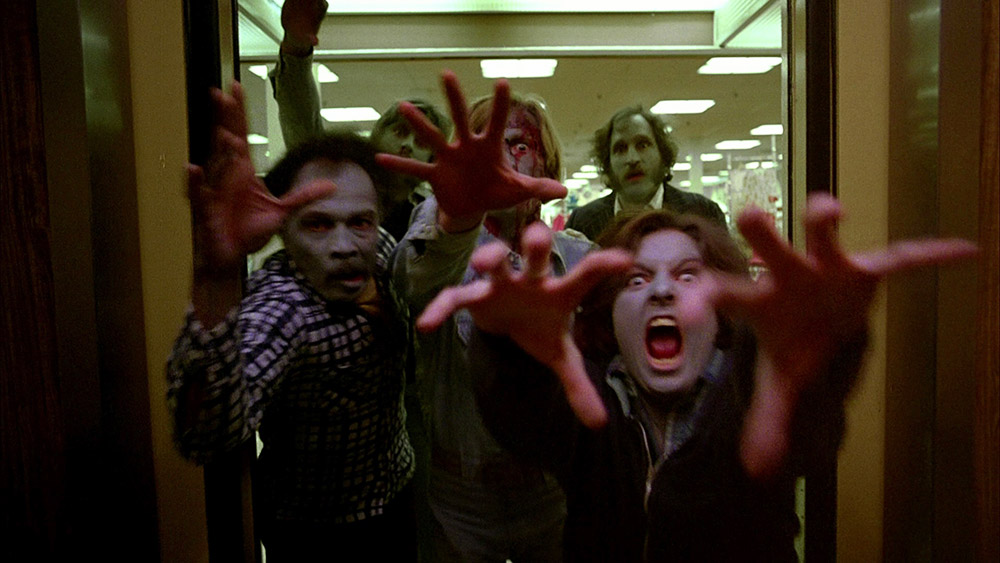 Fig. 6: Dawn of the Dead (1978) foregik ganske sigende i et kæmpe shoppingcenter og tematiserede da også forbrugerkultur og materialisme.
