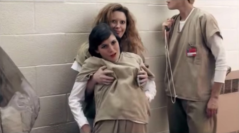 Fig. 14: Én af mange intertekstuelle referencer i Orange is the New Black, her til Freaks fra 1932.